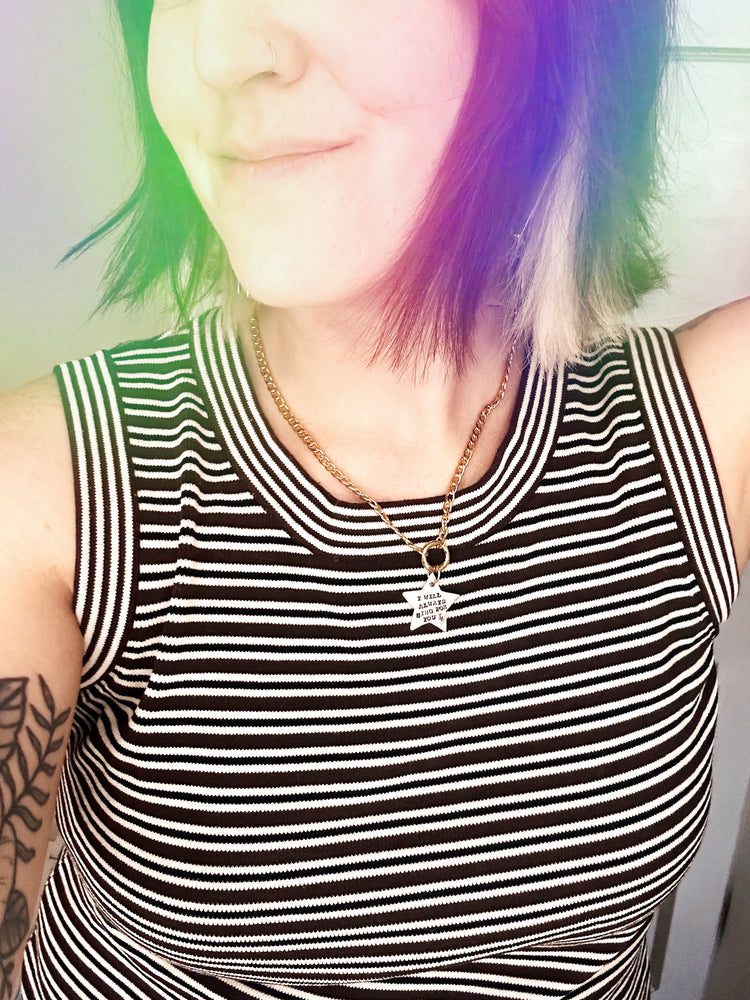 I Will Sing For You Jin Collection Star Necklace