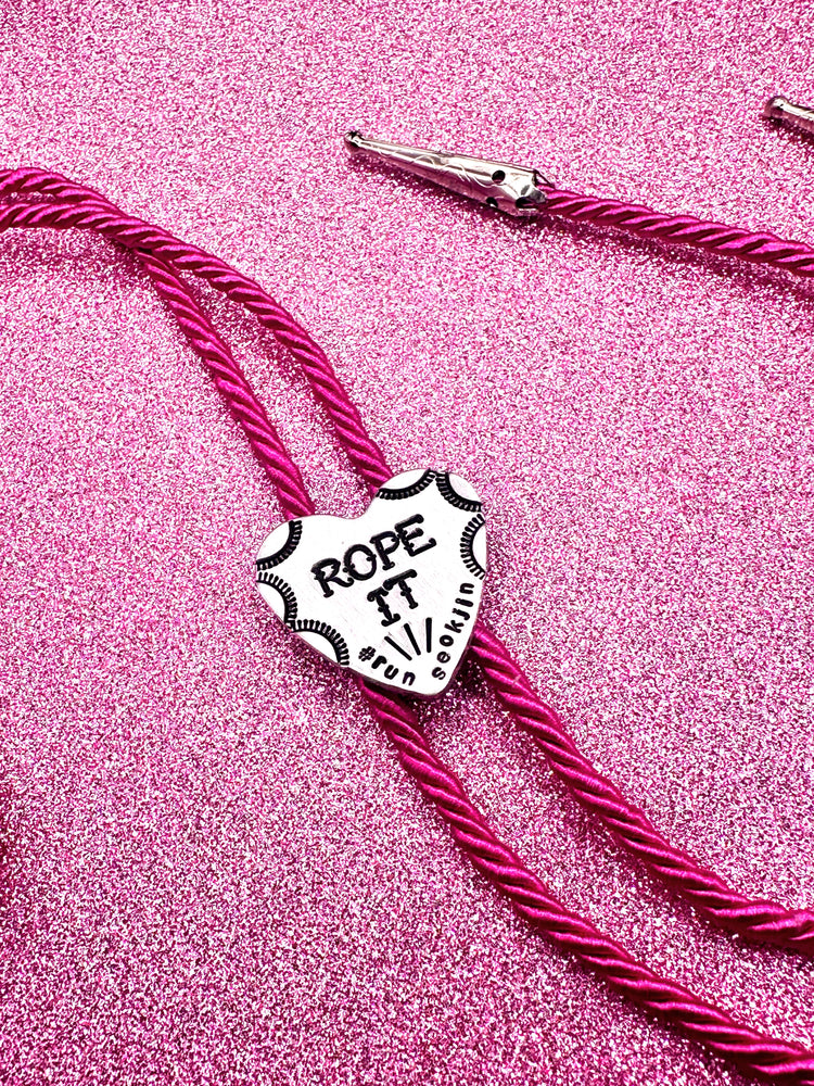 Jin Collection Bolo Tie Rope It Heart Run Seokjin Tour