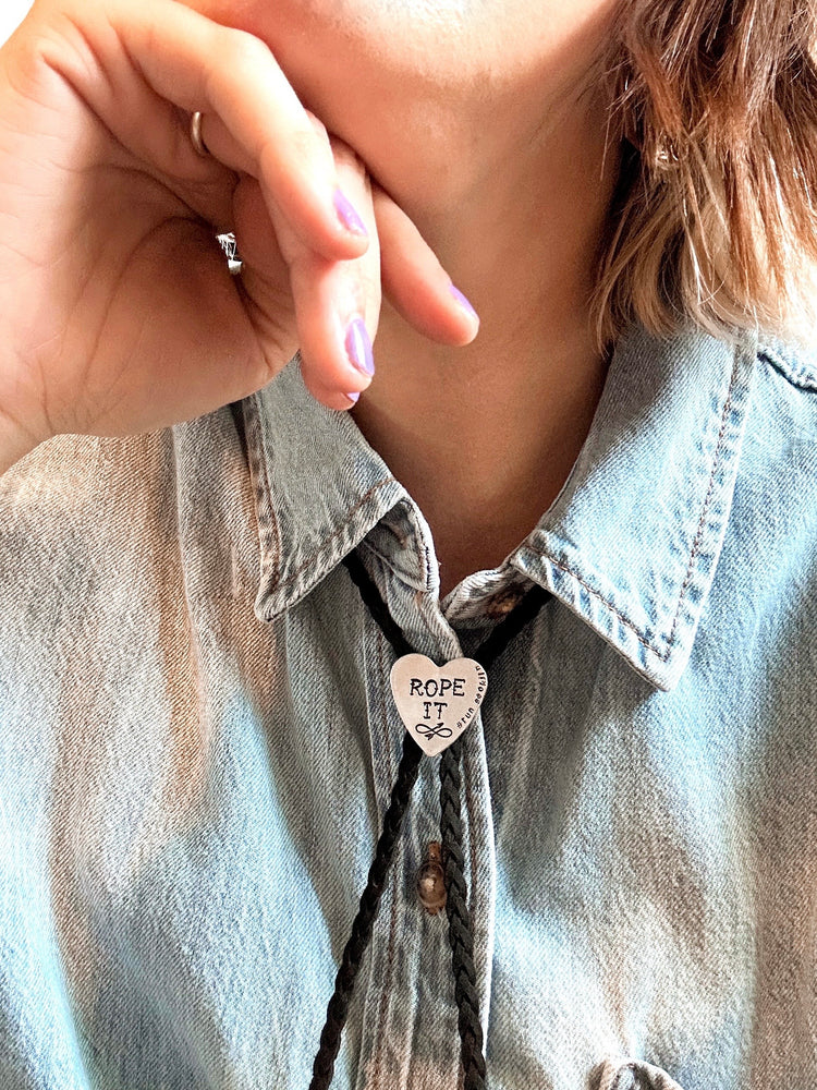 Jin Collection Bolo Tie Rope It Heart Run Seokjin Tour