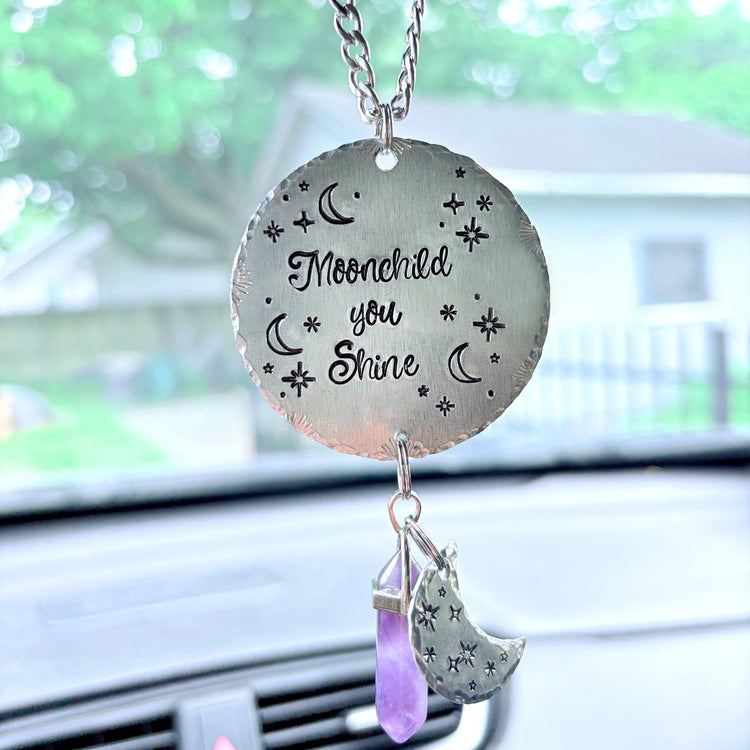 BTS Moonchild Car Charm Mono RM Handmade ARMY Merch Gift