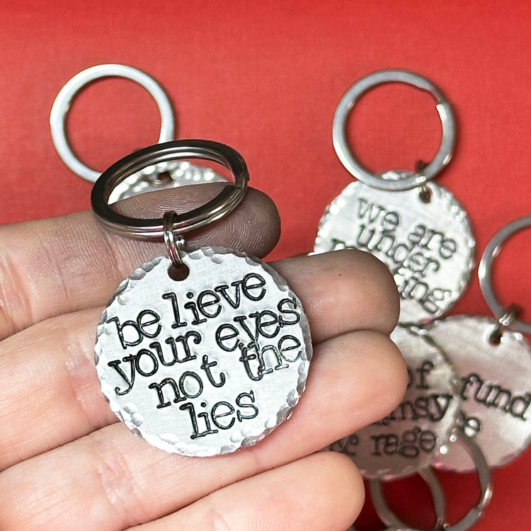 Charity Fundraiser FUCK ICE Keychains
