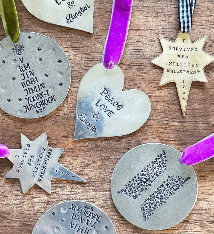 Hand-Stamped Ornaments Workshop at Hinoki | December 6