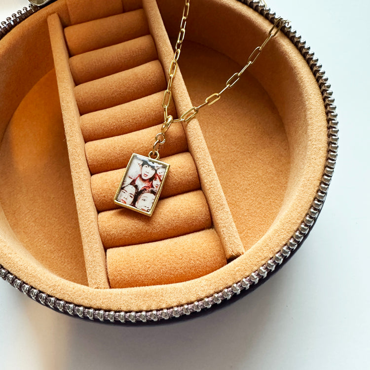 Pet Memorial Custom Photo Charm Necklace One Charm Choose Your Chain
