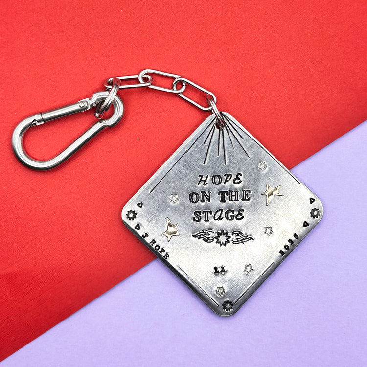 Concert Location Keychain Hope On The Stage Tour Merch