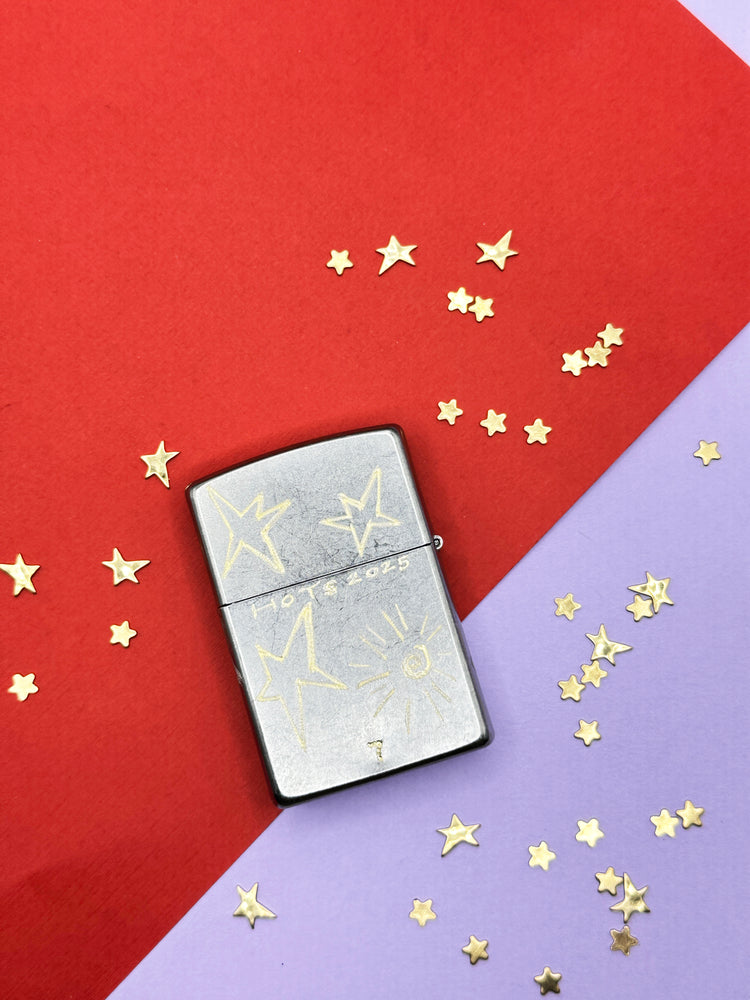 Let's Burn Hand Engraved Zippo Lighter Hope On The Stage Merch