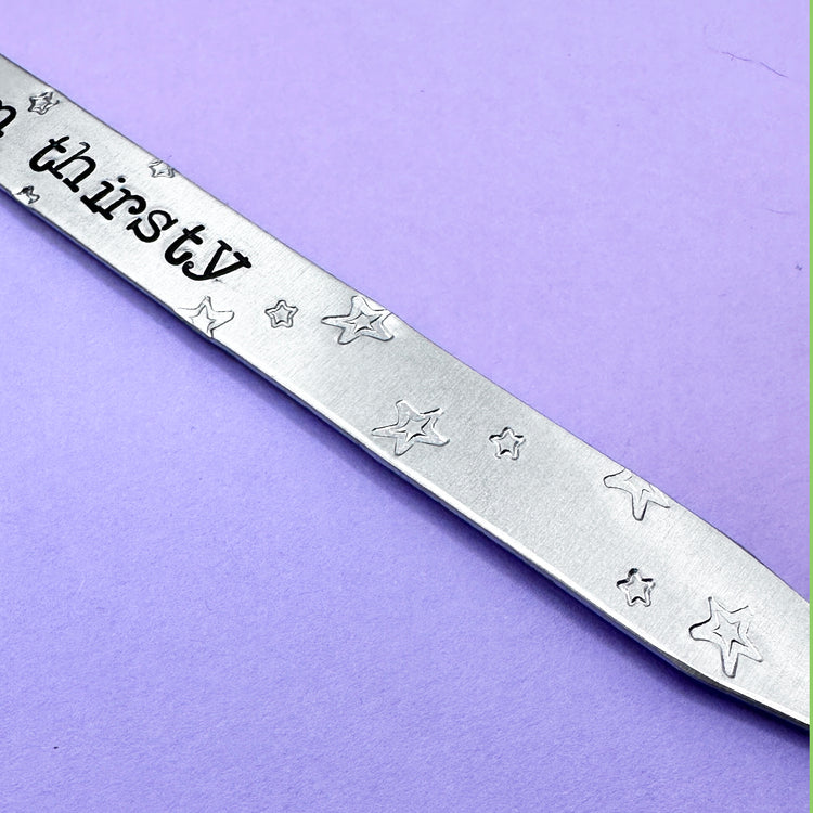 Plant Marker Hope On The Stage Yeah, I'm Thirsty Hobi Inspired