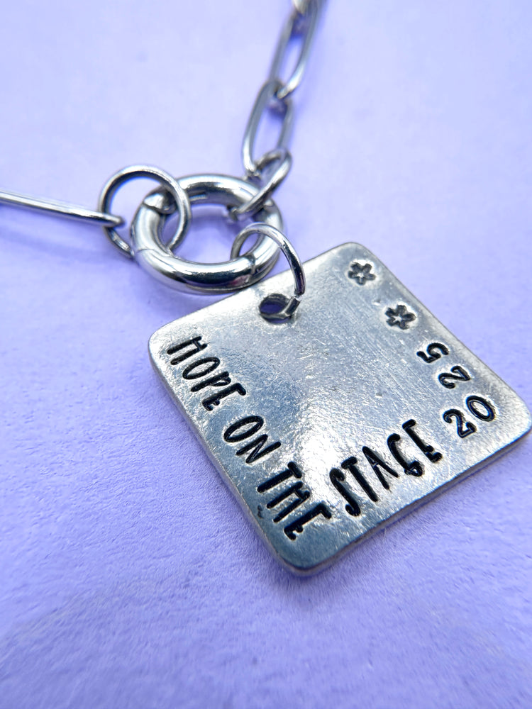 Hope On The Stage Tour Necklace Merch Hobi Inspired