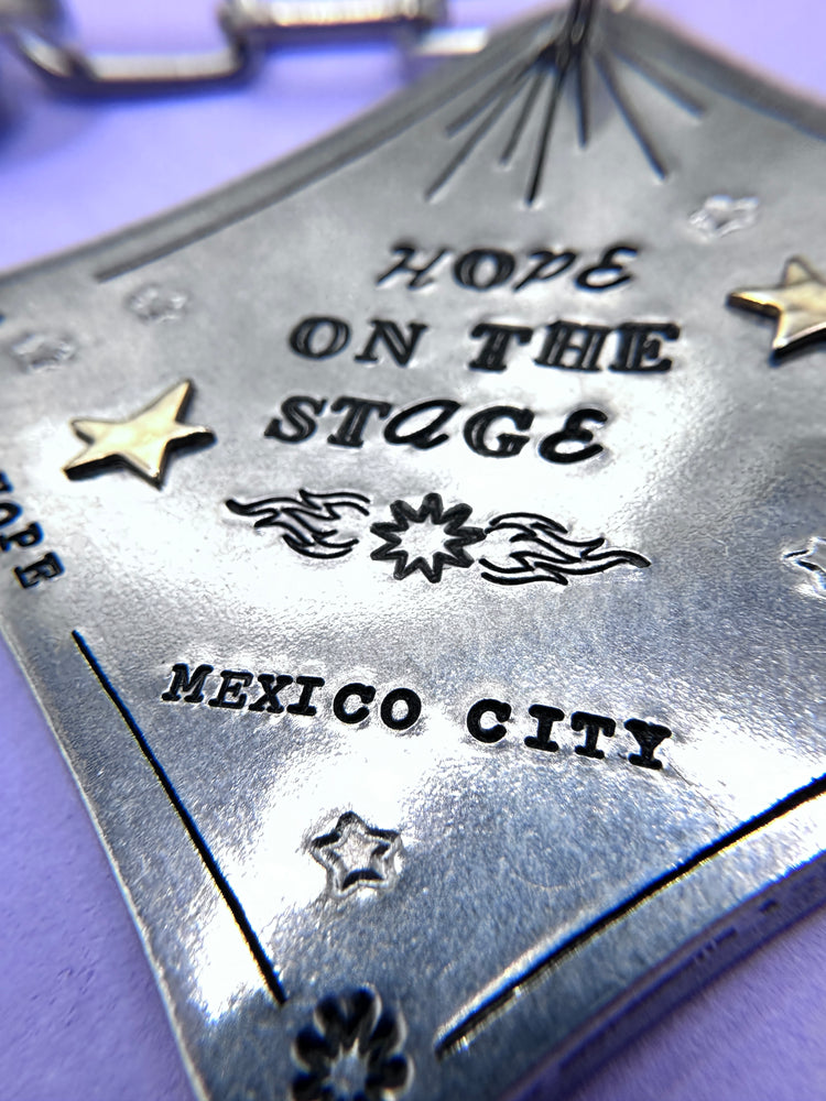 Concert Location Keychain Hope On The Stage Tour Merch