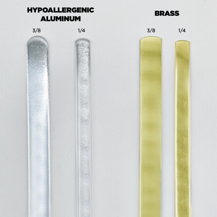 Mikrokosmos BTS Cuff Bracelet Aluminum Brass