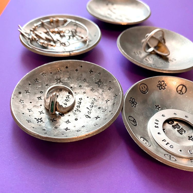 BTS I Do Believe Your Galaxy Trinket Ring Dish Handmade ARMY Gift