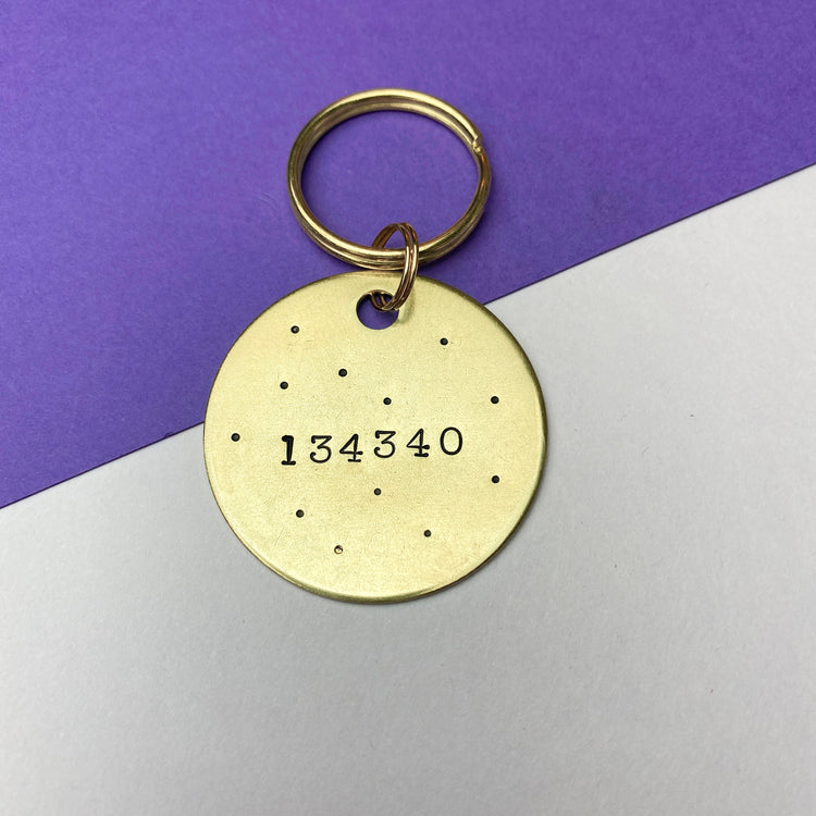 BTS 134340 Pluto Keychain Merch ARMY Gift