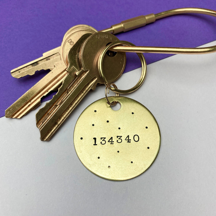 BTS 134340 Pluto Keychain Merch ARMY Gift