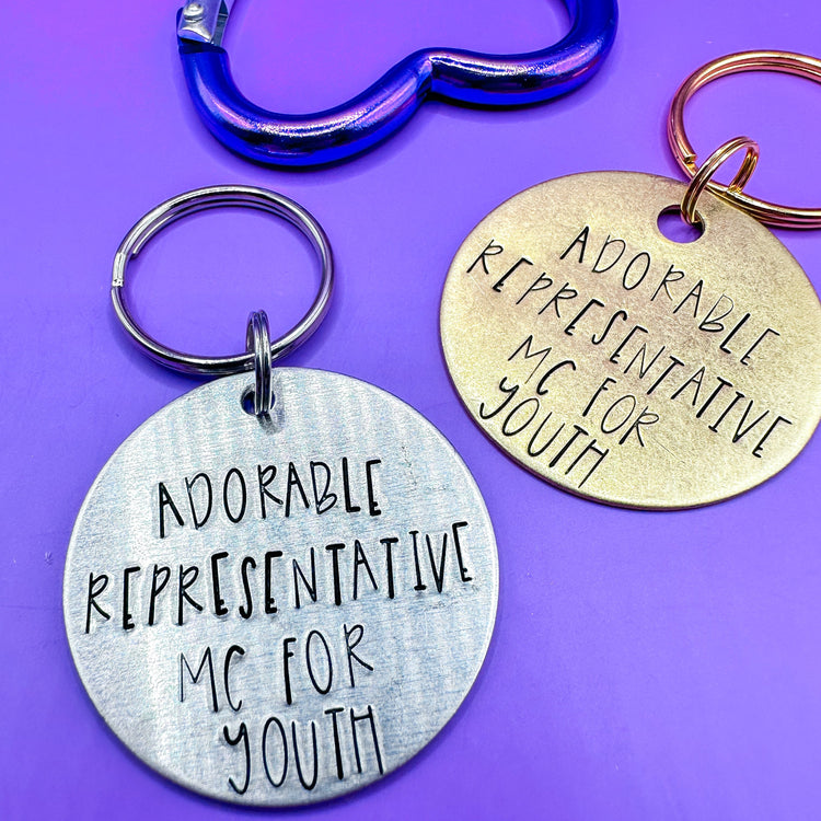 BTS ARMY Legal Name Keychain Merch Adorable Representative MC For Youth