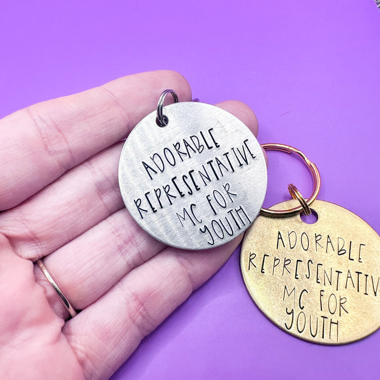 BTS ARMY Legal Name Keychain Merch Adorable Representative MC For Youth