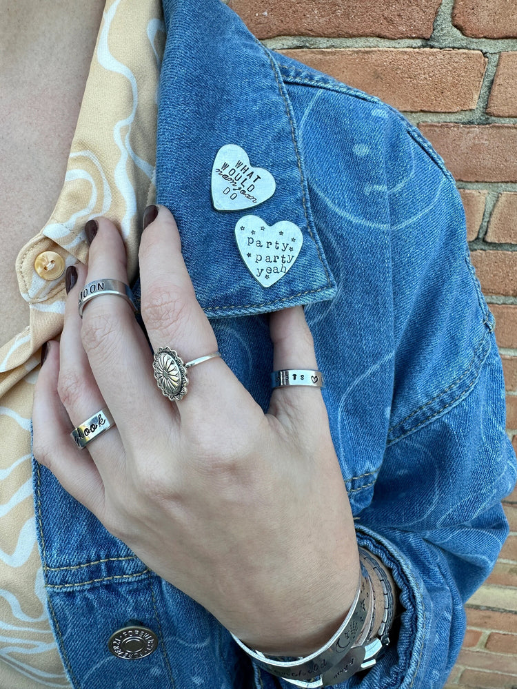 BTS Wild Flower RM Indigo Pin Namjoon bts Merch ARMY Gift