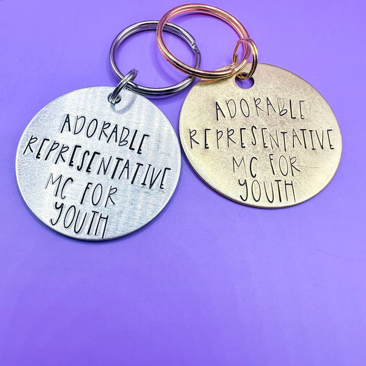 BTS ARMY Legal Name Keychain Merch Adorable Representative MC For Youth