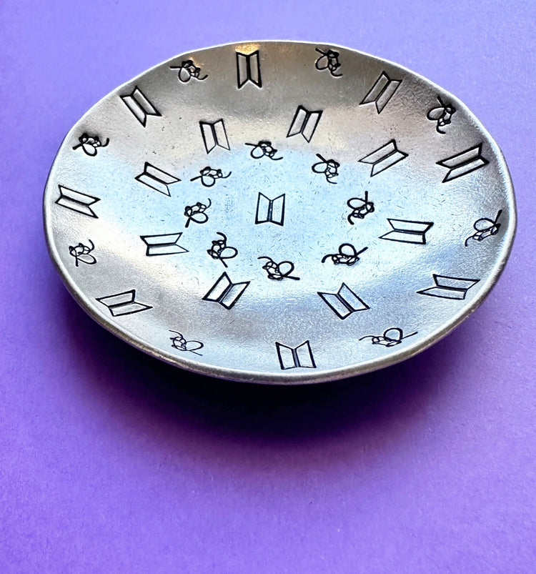 BTS Love Yourself Trinket Ring Dish Pewter ARMY Gift