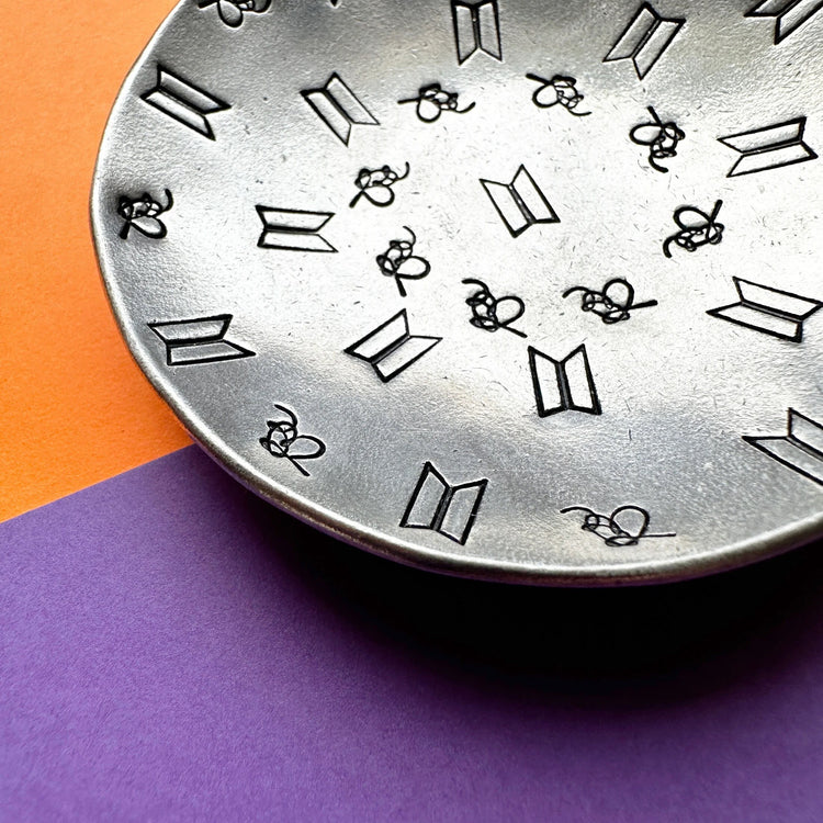 BTS Love Yourself Trinket Ring Dish Pewter ARMY Gift