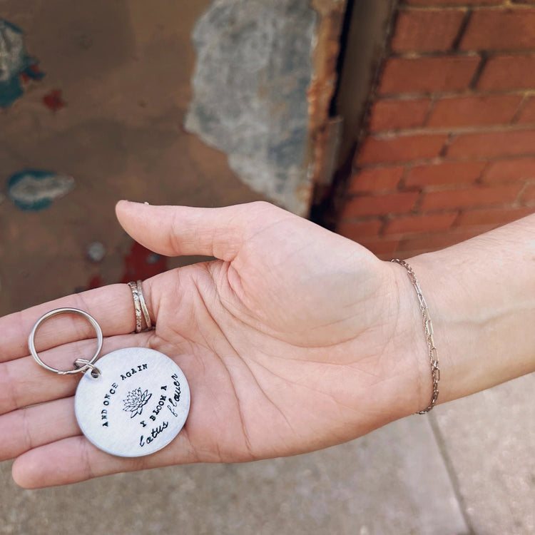 Agust D Lotus Flower Keychain D Day Tour Yoongi Suga Key Ring