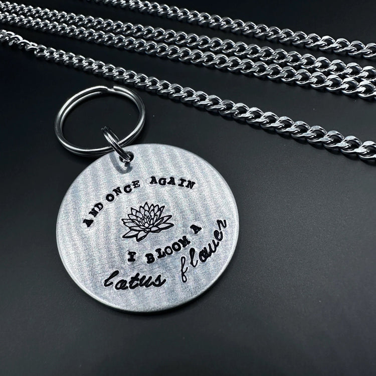 Agust D Lotus Flower Keychain D Day Tour Yoongi Suga Key Ring