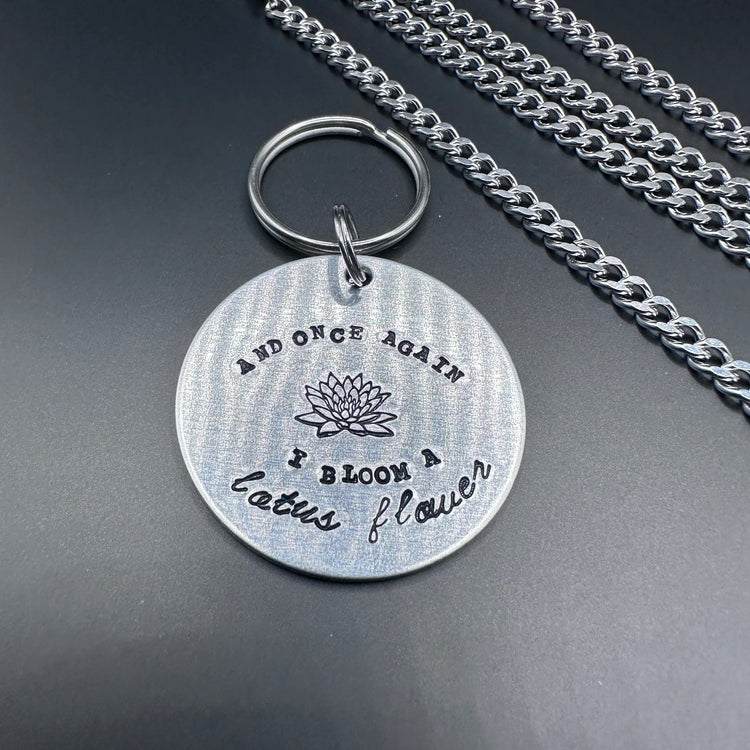 Agust D Lotus Flower Keychain D Day Tour Yoongi Suga Key Ring