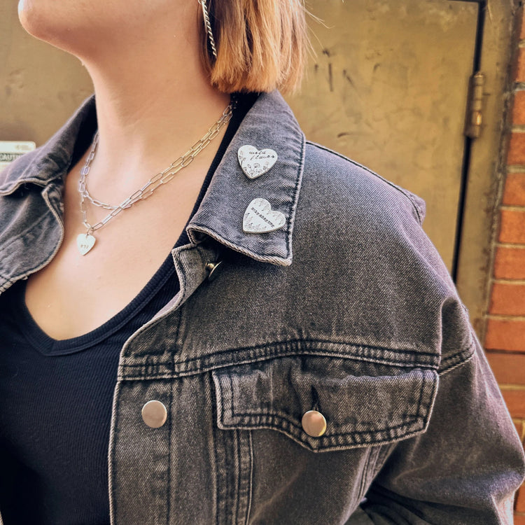 Agust D Fire Flame BULTAOREUNE Hand Stamped Pin Yoongi Suga