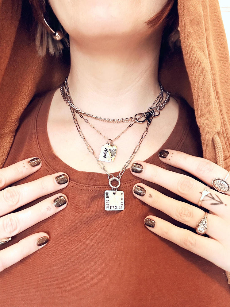 JHope Necklace Hope On The Stage Merch Hope Butterfly HOTS BTS Hobi