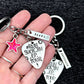 Jin Tour Location Guitar Pick Keychain
