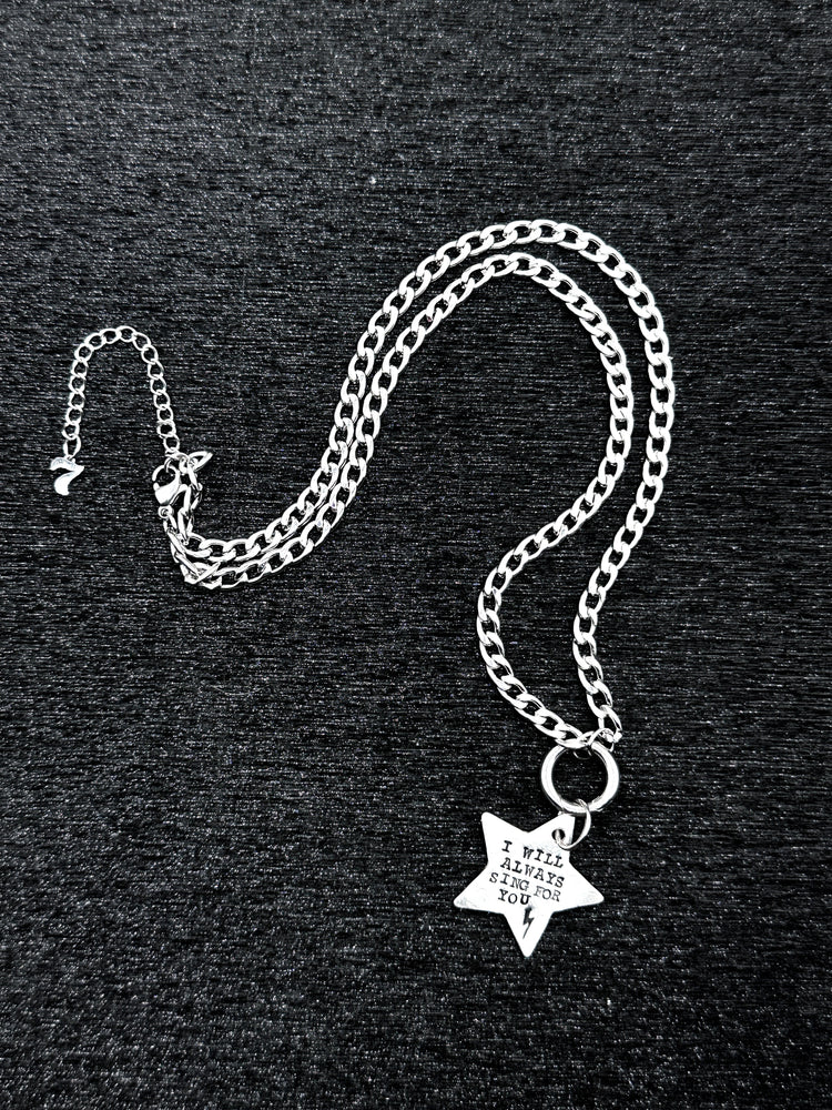 I Will Sing For You Jin Collection Star Necklace