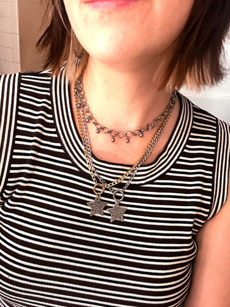 I Will Sing For You Jin Collection Star Necklace