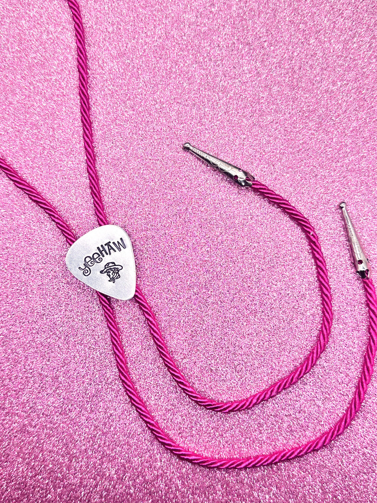 Jin Collection Bolo Tie YeeHaw Guitar Pick Run Seokjin Tour