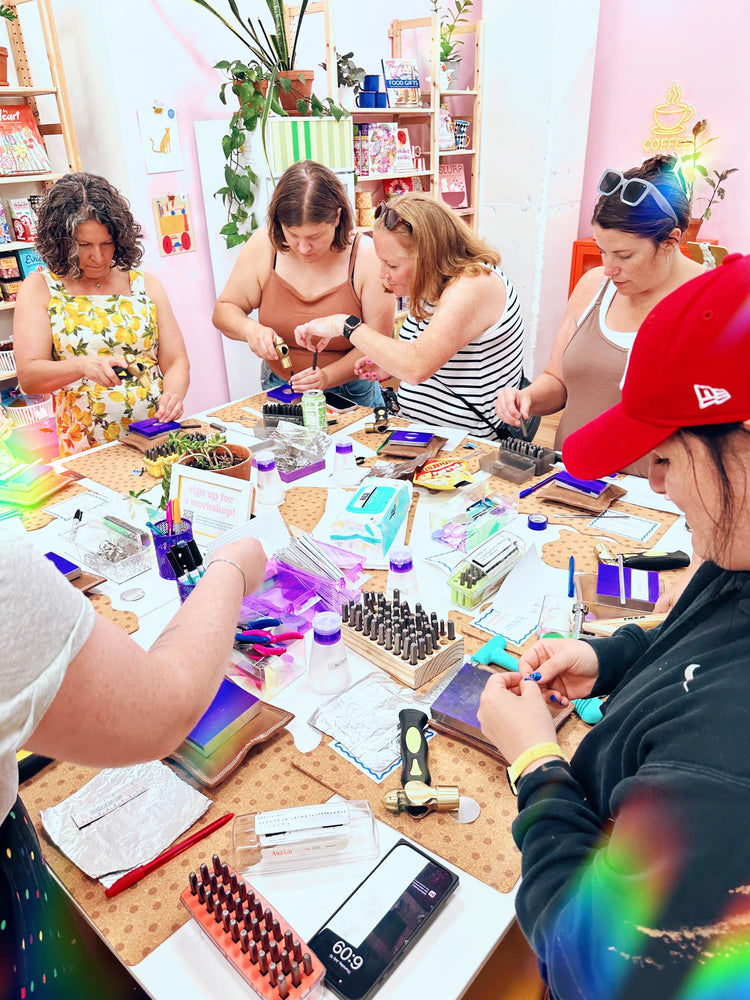 Hand-Stamped Ornaments Workshop at Hinoki | December 6