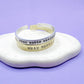 What Would Namjoon Do? BTS Cuff Bracelet Aluminum Brass Hand Stamped