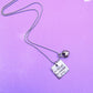 BTS Necklace Like Animals Lyrics Necklace Spiky Heart