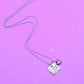 BTS Necklace Like Animals Lyrics Necklace Spiky Heart