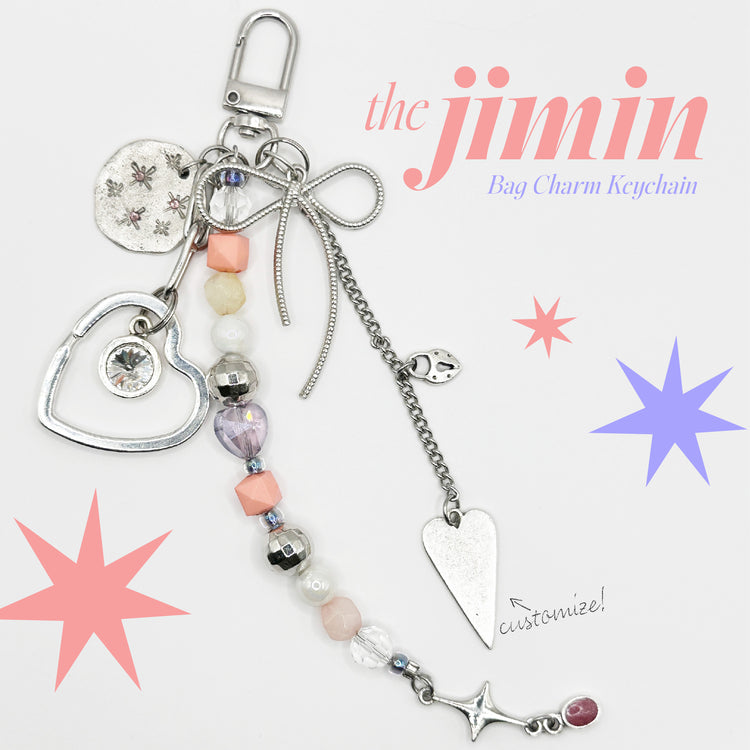 The Jimin Bag Charm Keychain