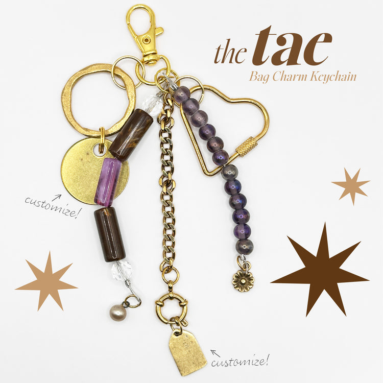 The Tae Bag Charm Keychain