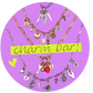 Charm Bar Custom Charm Necklace Paperclip Chain Gold Or Silver