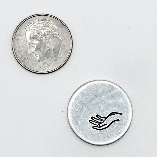 F8 open hand left