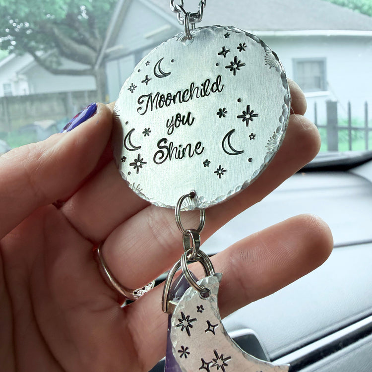BTS Moonchild Car Charm Mono RM Handmade ARMY Merch Gift