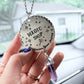 Magic Shop Car Charm Hand Stamped Purple Crystal Car Ornament