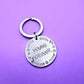 Young Forever BTS Keychain Hand Stamped