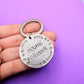 Young Forever BTS Keychain Hand Stamped