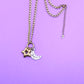 Moonchild Star Mixed Metal Charm Necklace BTS