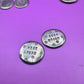 Stay Weird Pewter Pocket Pebbles, Worry Stone, Love Token