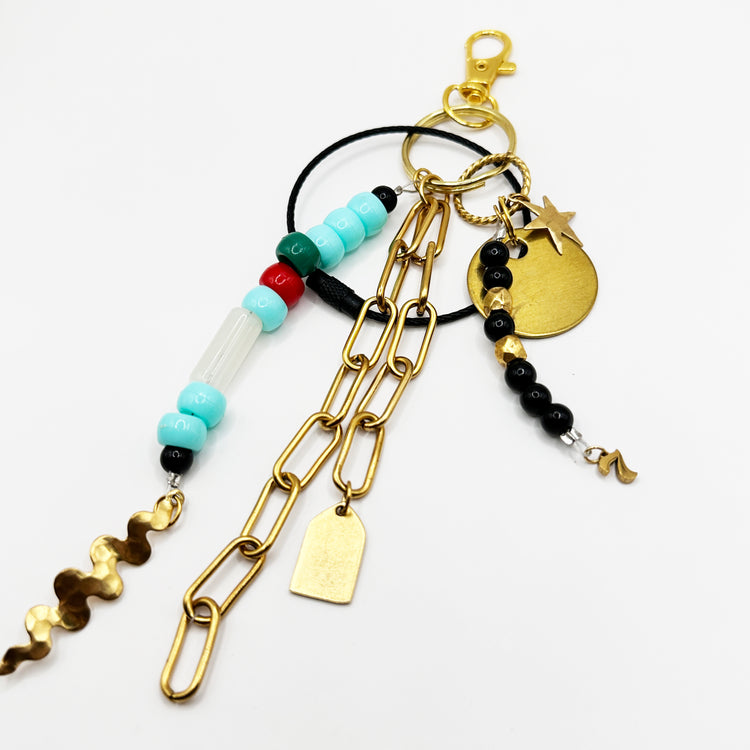 The Hobi Bag Charm Keychain