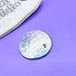 BREATHE Floral Pewter Pocket Pebbles, Worry Stone, Love Token