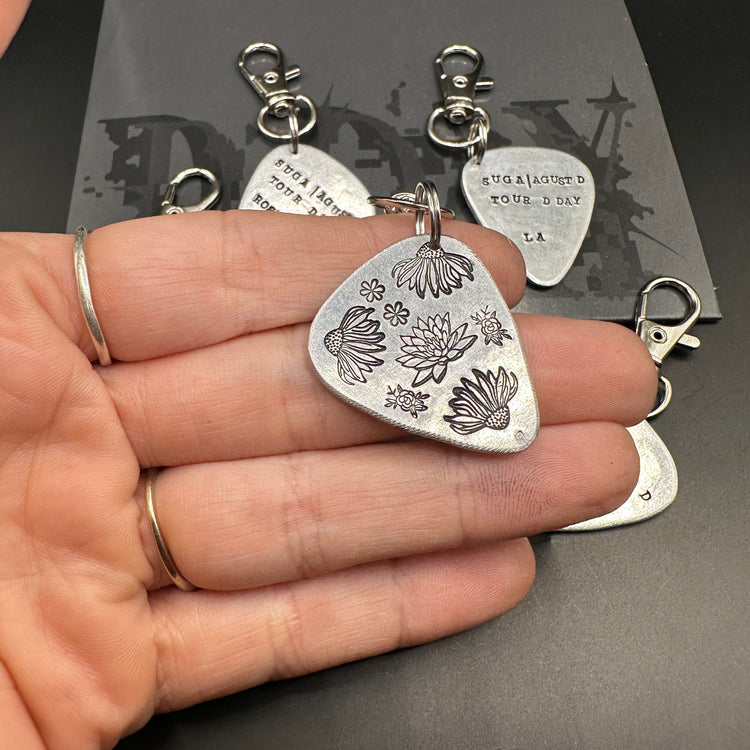 Agust D Pick Tour Location Keychain