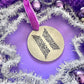 BTS ARMY Logo Ornament Holiday Christmas Wall Hanging