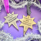 BTS ARMY Enlistment Star Ornament Holiday Christmas Wall Hanging